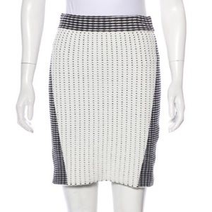 Opening Ceremony textured print bodycon skirt Sz M